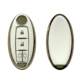 セレナ C25 C26 C27 日産 キーケース 4ボタン スマートキーケース シリコン スマートキー 鍵 アクセサリー 車 メンズ レディース