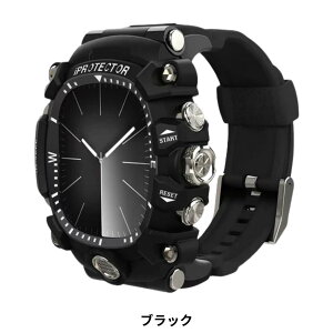 �yBELTIES�i�x���e�B�[�Y�j�z�A�b�v���E�H�b�` �o���h �P�[�X ��̌^ Apple Watch �x���g SOL Durable Meteo �\�� �f�����u�����e�I | 44mm 45mm 46mm 49mm se se2 �����Y �P�[�X��̌^�o���h ��̎��x���g TPU�o