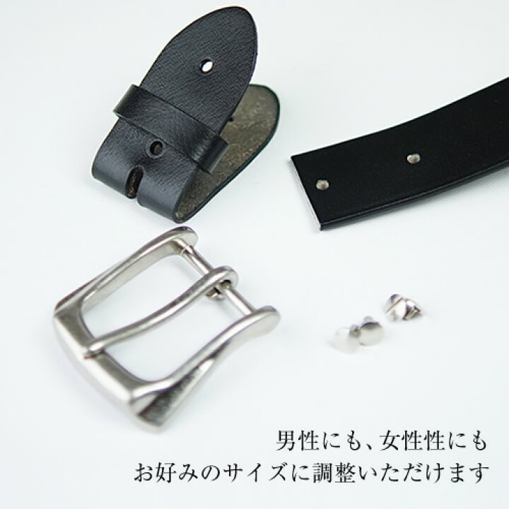 楽天市場】ベルト メンズ オイルレザー に剣先 スタッズ ブラック 