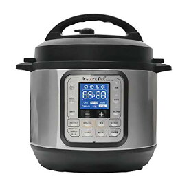 国内正規輸入品 マルチ電気圧力鍋 Instant Pot(インスタントポット) 1台7役 Nova Plus Mini 3.0L ブラック ISP1003