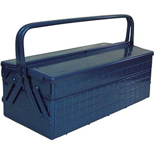 トラスコ中山(TRUSCO) 2段式工具箱 ブルー 472*220*289mm GL-470-B