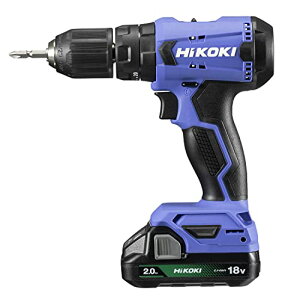 HiKOKI(nCR[L) 18V R[hX UhCoh `bN 2.0*13mm 20iNb` 2.0Ah ~dr*2 [d P[Xt FDV18DA(2BG)