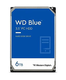 ウエスタンデジタル WD60EZAX [WD Blue 6TB 3.5インチ SATA 6G 5400rpm 256MB CMR ]