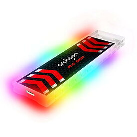 Archgon 960GB RGB (発光型) 外付けSSD USB3.1 Gen2対応 ポータブルSSD 転送速度最大500MB/S -550MB/S Type-A, Type-C ケーブル両方付属されています (960GB, G701CW)