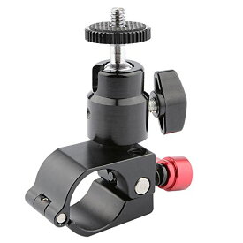 CAMVATE 25mm ロッドクランプ 1/4自由雲台 DJI-M DJI Ronin-M 用 赤いノブ