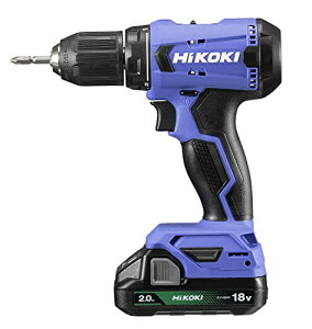 HiKOKI(nCR[L) 18V R[hX hCoh `bN 2.0*13mm 20iNb` 2.0Ah ~dr*1 [d P[Xt FDS18DA(BG)