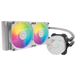 Cooler Master MasterLiquid 240L RAzCg 240mm N[Y[v AIO LbhN[[ ARGB  Gen S R[hv[g|v 120mm PWM CryoFuze 14W/mK AMD Ryzen AM5/AM4 Intel LGA1700/1200 (MLW-D24M-A18PZ-RW)