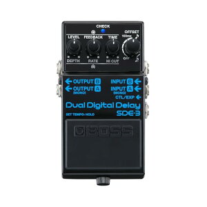 BOSS SDE-3 fAfW^fBCy_ * `̃[hSDE-300̖{iTEh * RpNgy_ * ėp̍_ȋ@\ * ő1600~b̒x * MIDI/IOڑ