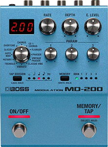 BOSS {X W[V MD-200 Modulation 12̃W[VGtFNg GtFN^[ y_ RpNgTCY݌v M^[