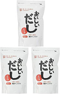 無添加 だし 海鮮 料理だし おいしいだし 海のペプチド 500g*3袋セット