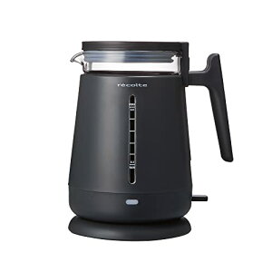 Rg _uEH[KXPg dCPg Pg KX 800ml 900W w\ 󕰂h~@\ t^O RDG-1 recolte Double Wall Glass Kettle (O[)