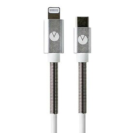 色：ホワイト INOVA(イノバ) USB-C to ライトニングケーブル 1m スプリング MFi認証 Power Delivery iPhone XS Max XR X 8 Plus 3R SYSTEMS ホワイト