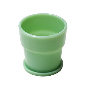 ideaco (CfAR) KX Aؔ 4 a 14cm WF[h Milk Glass Planter Pot 4 (~NKXv^[|bg 4)