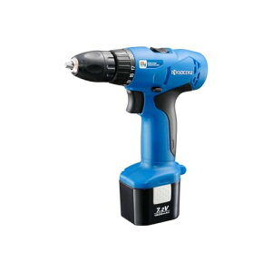 ���Z��(Kyocera) �������[�r �[�d���h���C�o�h���� 7.2V MBD-72 647554A �u���[ �[�d���Ȃ̂œd�����C�ɂ�����������l�W���� �j�J�h7.2V �[�d����60�� �ő匊�����\�� 7mm(�S�H)�E12mm(�؍H) �l�W����