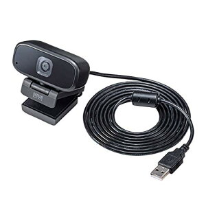 �T�����T�v���C(Sanwa Supply) WEB�J���� USB A�ڑ� FULL HD�Ή�500����f Zoom/Microsoft Teams�Ή� CMS-V59BK