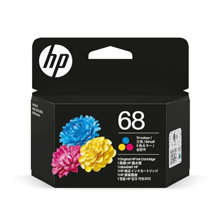 楽天市場】HP 68 純正 インクカートリッジ カラー HP Envy 6120 6520 