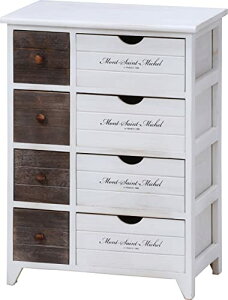 �s��f�� �`�F�X�g �^���X 4�i ��52cm*���s32.5*����71cm �z���C�g�E�H�b�V�� ���[�I ���o��8�t �A���e�B�[�N �J���g���[�� �����i �~�b�V�F�� 38046