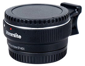 サイズ：キャノンEFマウント(電子コントロール)ブラック Commlite レンズマウントアダプター CM-EF-NEX B (キャノンEFマウントレンズ * ソニーEマウント変換) 電子接点付き