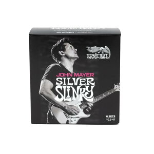 ERNIE BALL �A�[�j�[�{�[�� �G���L�M�^�[�� SILVER SLINKY 3817 �V���o�[�E�X�����L�[ (10.5-47)/John Mayer Signature 6Set Pack