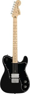 Squier by Fender XNC[ GLM^[ Paranormal Esquire* Deluxe, Maple Fingerboard, Black Pickguard, Metallic Black \tgP[Xt