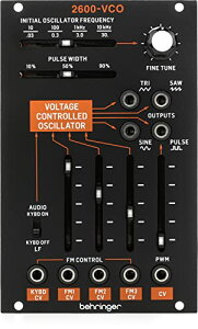 Behringer �A�i���O�V���Z�T�C�U�[ ���[�����b�N���W���[�� ���[�����b�N�Ή� �A�i���OVCO���W���[�� 2600��H���Č� 2600-VCO �u���b�N