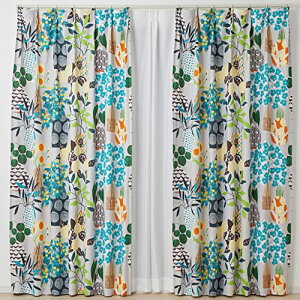 �X�~�m�G(Suminoe) �J�[�e�� �O���[ 100*200cm �􂦂� �t�����[�|�b�g V1345 1����