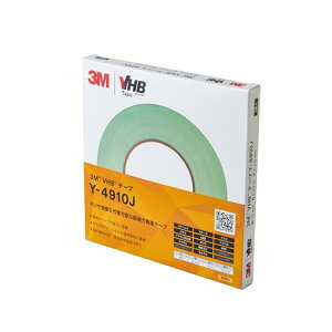 3M VHB �e�[�v �K���X�p ���� Y-4910J, ����, ��12 mm x ����10 m, ����1 mm, ��
