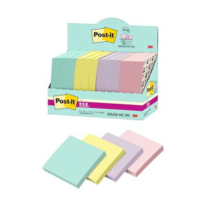 3M �|�X�g�C�b�g �t� ���S�� ���킢�� �傫�� �}���`�J���[ 75*75mm 90��*12�p�b�h 6541SS-MC-5N