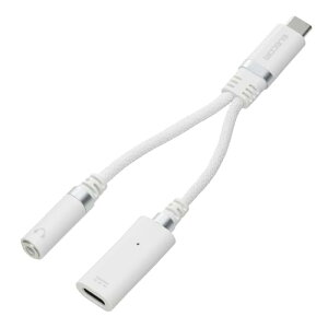 �G���R�� USB C to 3.5mm �C���z�� �ϊ��A�_�v�^ �I�[�f�B�I �W���b�N�ϊ� DAC���� ���ϋv �n�C���] �[�d���Ȃ��� PD�Ή� ���y/�ʘb iPhone�Eandroid�Ή� �u���b�N MPA-C35DSPDWH
