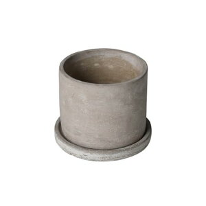 �_���g��(Dulton) �v�����^�[ �Z�����g �|�b�g M�T�C�Y �ی`�^�C�v �ꌊ���� CEMENT POT ROUND G20-0219M