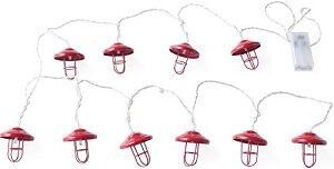 �L�[�X�g�[�� �X�g�����O���C�g LED �X�g�����O �����^�� METAL 10P 3.3m ���b�h ���d�r��