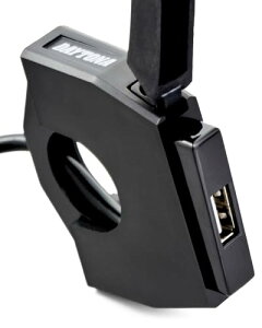 �f�C�g�i(Daytona) �o�C�N�p USB�d�� USB-A 12W iPhone/Android�Ή� �u���[�L�X�C�b�`�ڑ� ���C���L�[�A�� ��t��13.5mm �X�����_�[USB 1�|�[�g 98437