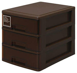 �T���R�[�v���X�`�b�N �������[3�i �V���L�[ ��25.2*��35*��28cm �u���E��