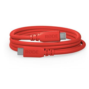 RODE Microphones ���[�h�}�C�N���t�H���Y SC27 SuperSpeed USB-C�P�[�u�� 2m ���b�h SC27-R