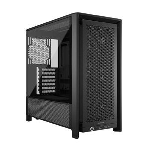 CORSAIR FRAME 4000D RS ���W���[�����n�C�G�A�t���[�~�b�h�^���[ PC �P�[�X�A�u���b�N ������ 360 mm ���W�G�[�^�[�𓋍ډ\?ASUS BTF�AMSI Project Zero�AGigabyte Project Stealth �ɑΉ� Corsair RS�t�@��3��t