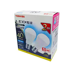 ����(TOSHIBA) LED�d�� 40W���� �L�z�� �����F E17���� 2P �����Ή� LDA4D-G-E17S40V2RP