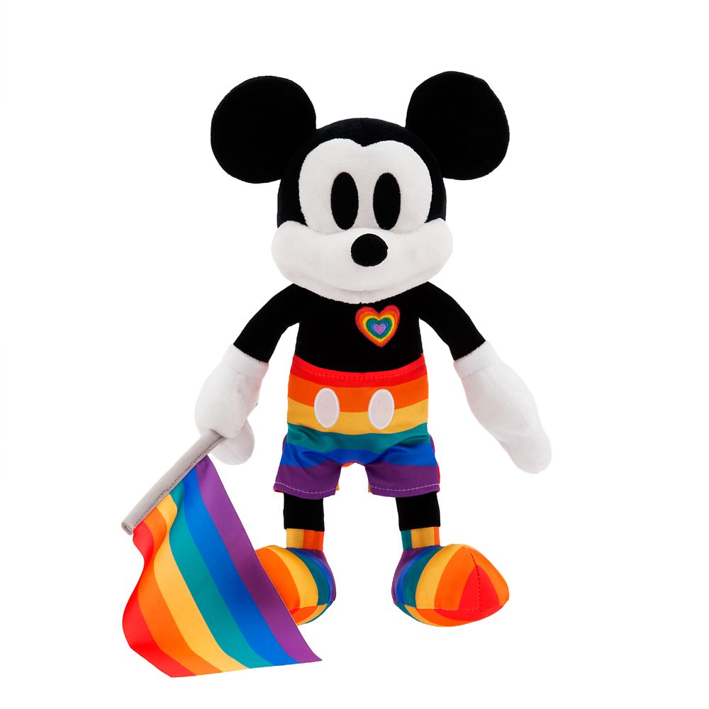 【取寄せ】 ディズニー Disney US公式商品 ミッキーマウス ミッキー ディズニープライドコレクション ぬいぐるみ 人形 おもちゃ 35cm  コレクション [並行輸入品] Mickey Mouse Plush ? 14'' Pride Collection グッズ ストア プレゼント ギフト 