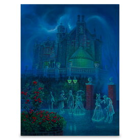 【取寄せ】 ディズニー Disney US公式商品 ホーンテッドマンション 絵画 絵 アート ジクリー ジークレー ジクリー版画 インテリア 装飾 限定版 限定 [並行輸入品] The Haunted Mansion ''The Procession'' Giclee by Michael Humphries ? Limited Edition グッズ ストア プ
