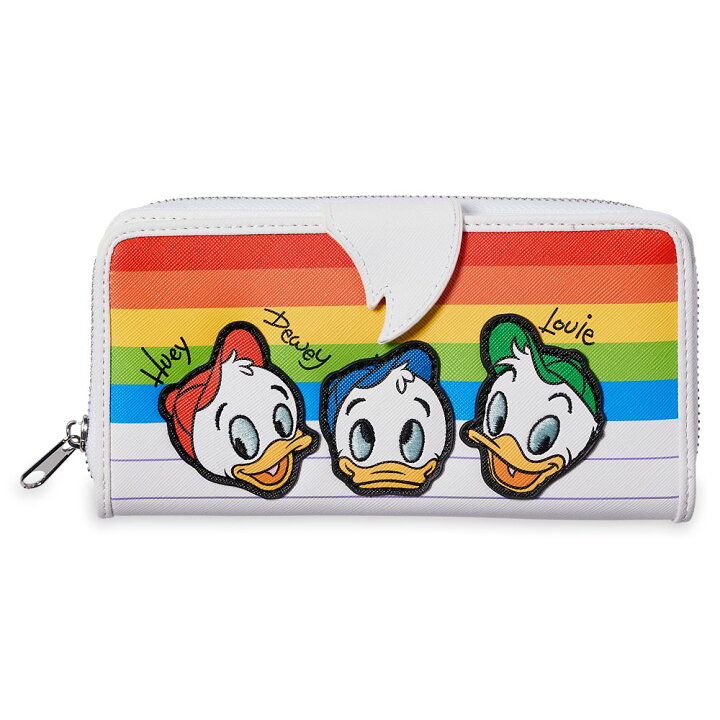 楽天市場 取寄せ ディズニー Disney Us公式商品 ヒューイ あひる 三つ子 ドナルド ダンベラダック デューイ ルーイ 財布 ウォレット さいふ 並行輸入品 Huey Dewey And Louie Zip Wallet グッズ ストア プレゼント ギフト クリスマス 誕生日 人気 ビーマジカル