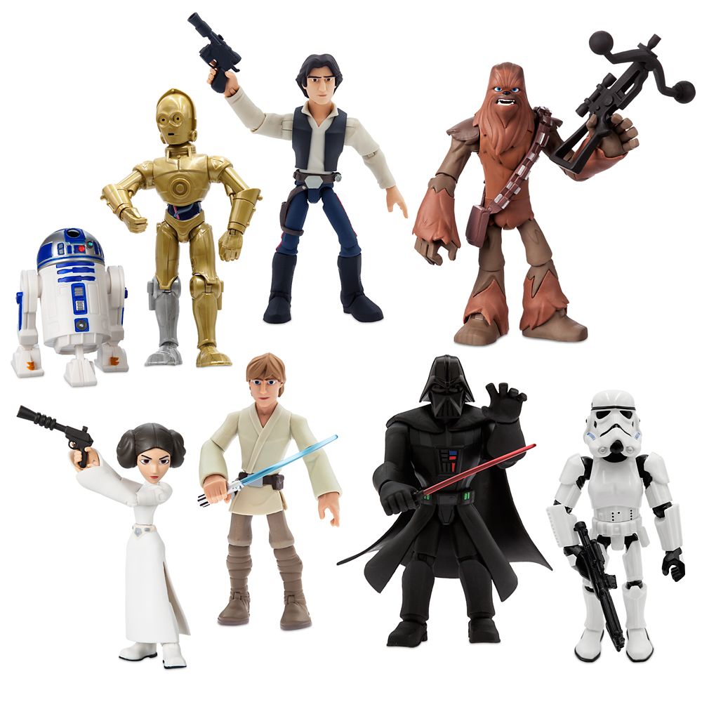 【取寄せ】 ディズニー Disney US公式商品 スターウォーズ フィギュア 置物 人形 アクションフィギュア 模型 おもちゃ セット トイボックス  [並行輸入品] Star Wars: A New Hope Action Figure Set ? Wars Toybox グッズ ストア