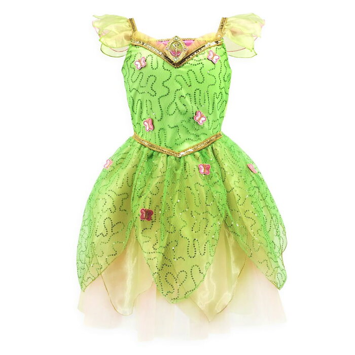 あす楽 ディズニー Disney Us公式商品 ティンカーベル ピーターパン コスチューム 衣装 ドレス 服 コスプレ ハロウィン ハロウィーン 子供 キッズ 女の子 男の子 並行輸入品 Tinker Bell Costume For Kids Peter Pan グッズ ストア プレゼント ギフト クリスマス 誕
