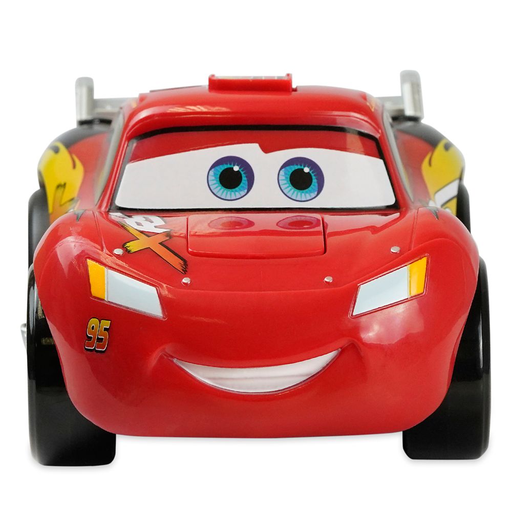 【取寄せ】 ディズニー Disney US公式商品 カーズ Cars ライトニング マックイーン マックイン おもちゃ 玩具 トイ しゃべる  声が出る英語（日本語無し） 車 [並行輸入品] Lightning McQueen Push & Go Talking Vehicle ? グッズ  ストア