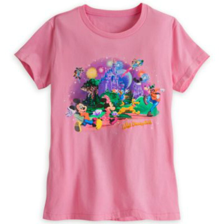 楽天市場 あす楽 ディズニー Disney Us公式商品 ミッキーマウス Tシャツ 洋服 トップス レディース 大人 女性用 並行輸入品 Mickey Mouse And Friends Storybook Tee For Women Walt Disney World ビーマジカル楽天市場店