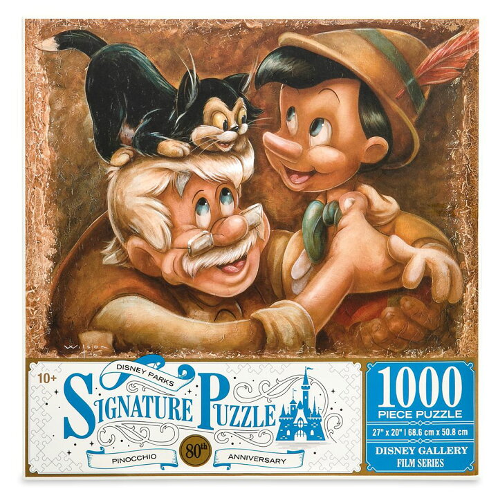 楽天市場 あす楽 ディズニー Disney Us公式商品 ピノキオ パズル ジグソーパズル おもちゃ ゲーム 80周年記念 並行輸入品 Pinocchio 80th Anniversary Puzzle グッズ ストア プレゼント ギフト クリスマス 誕生日 人気 ビーマジカル楽天市場店
