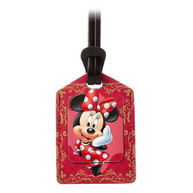 【取寄せ】 ディズニー Disney US公式商品 ミニーマウス ラゲージタグ ネームタグ 旅行 バッグ [並行輸入品] Minnie Mouse Leather Luggage Tag グッズ ストア プレゼント ギフト 誕生日 人気 クリスマス 誕生日 プレゼント ギフト