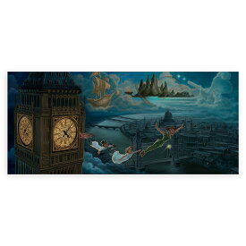 【取寄せ】 ディズニー Disney US公式商品 ピーターパン 限定版 限定 キャンバス [並行輸入品] Peter Pan ''A Journey to Never Land'' by Jared Franco Hand-Signed & Numbered Canvas Artwork ? Limited Edition グッズ ストア プレゼント ギフト クリスマス 誕生日 人気