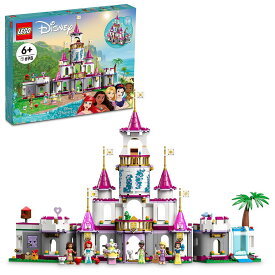 【取寄せ】 ディズニー Disney US公式商品 プリンセス レゴブロック LEGO レゴ おもちゃ 城 キャッスル アドベンチャー [並行輸入品] Princess Ultimate Adventure Castle 43205 グッズ ストア プレゼント ギフト クリスマス 誕生日 人気