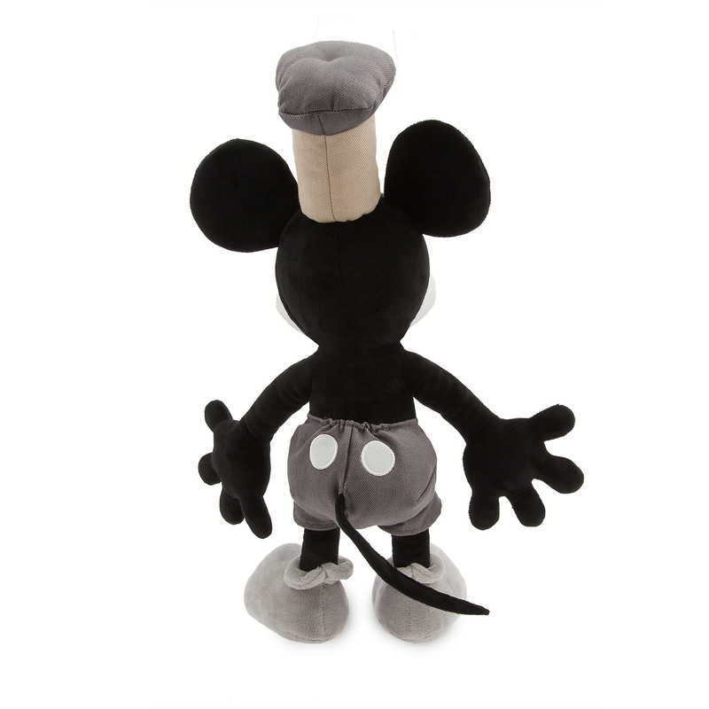 【1-2日以内に発送】 ディズニー Disney US公式商品 ミッキーマウス ミッキー スチームボートウィリー 中サイズ ぬいぐるみ 人形 おもちゃ  [並行輸入品] Mickey Mouse Plush - Steamboat Willie Medium グッズ ストア プレゼント ギフト 誕生日 