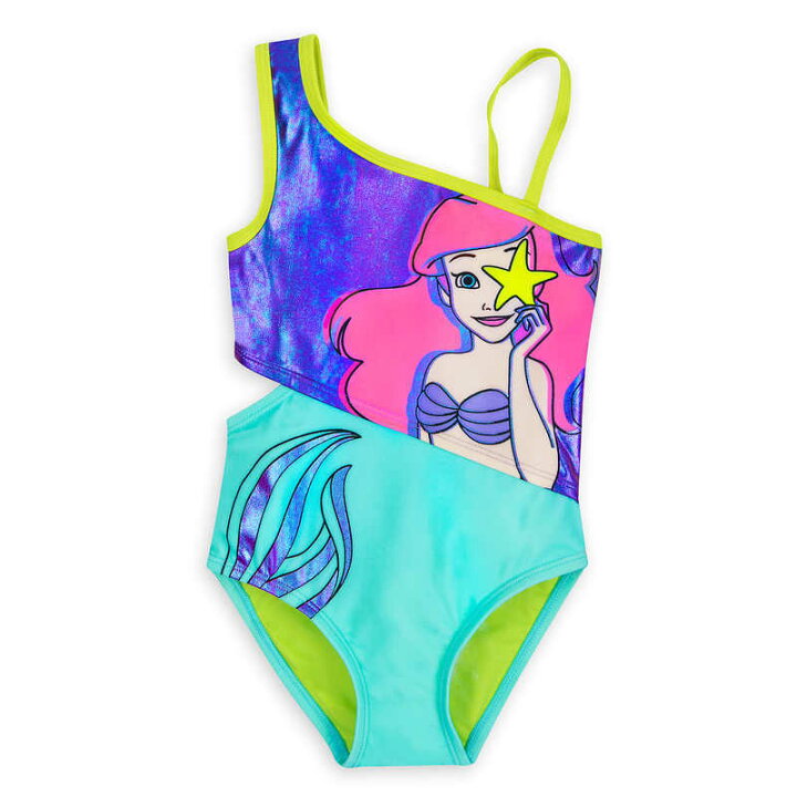 楽天市場 あす楽 ディズニー Disney Us公式商品 リトルマーメイド アリエル Ariel プリンセス 水着 スイムウェア 女の子用 子供用 服 女の子 ガールズ 子供 並行輸入品 Swimsuit For Girls グッズ ストア プレゼント ギフト 誕生日 人気 クリスマス 誕生日