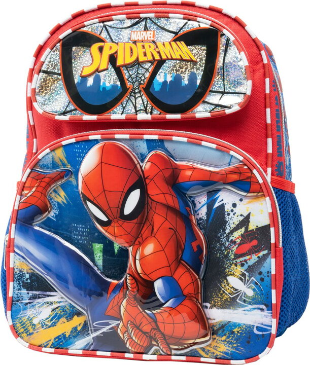 数量は多い ディズニーDisney スパイダーマン スパイダー マーベル リュック リュックサック 旅行 バッグ バックパック 鞄 かばん 男の子  男子 男児 子供 子供用 ボーイズ キッズ 並行輸入品 12
